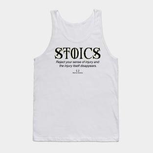 Stoics: Marcus Aurelius quote Tank Top